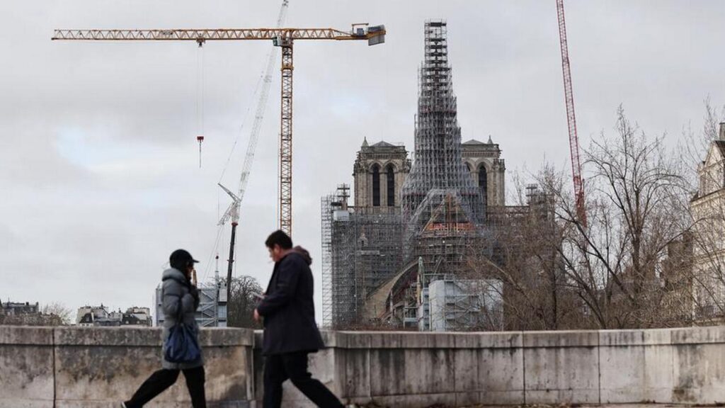 FRANCE-PARIS-NOTRE DAME CATHEDRAL-REOPENING-COUNTDOWN